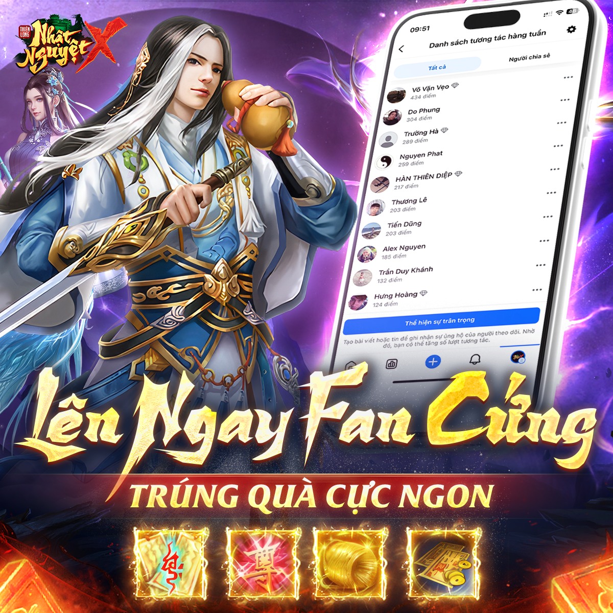 FAN CỨNG TỚI RỒI ĐÂY - 500 ANH EM FAN CỨNG VÀO NHẬN QUÀ LIỀN TAY